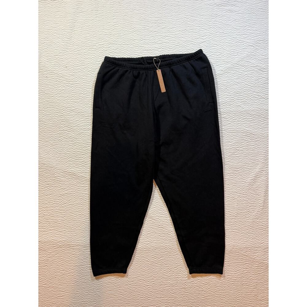 Skims Sweatpants Womens Extra Large Black Fleece Jogger Drawstring Casual Lounge